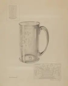 Mug, c. 1936. Creator: Gertrude Lemberg