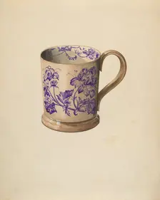 Mug, c. 1936. Creator: Samuel O. Klein