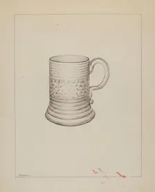 Mug, c. 1937. Creator: Giacinto Capelli