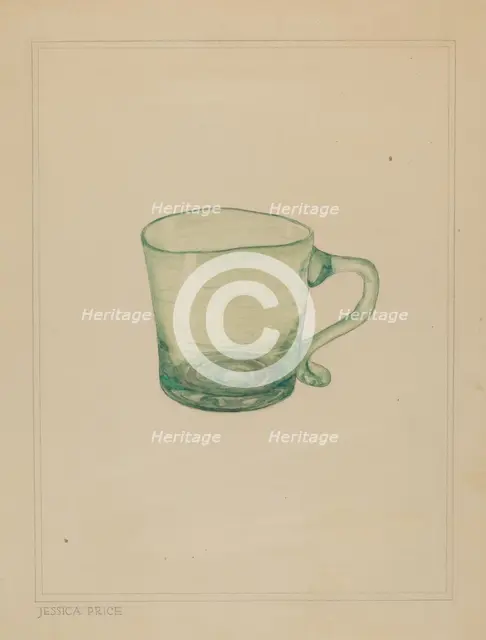 Mug, c. 1937. Creator: Jessica Price.