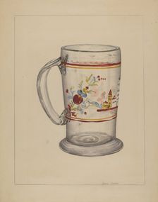 Mug, c. 1937. Creator: John Dana