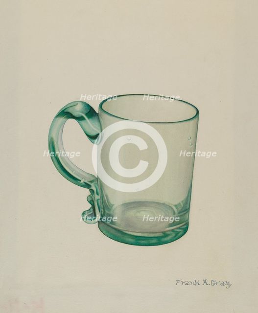 Mug, c. 1939. Creator: Frank Gray.