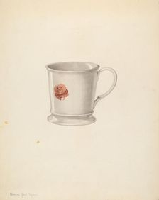 Mug, c. 1939. Creator: Roberta Spicer