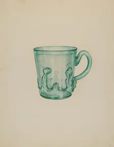 Mug, c. 1939. Creator: Van Silvay