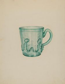Mug, c. 1939. Creator: Van Silvay