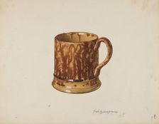 Mug for Table Use, c. 1940. Creator: Carl Buergerniss