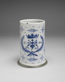 Mug, Germany, 1719. Creator: Adam Schuster