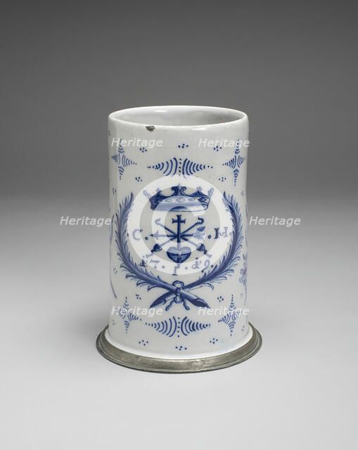 Mug, Germany, 1719. Creator: Adam Schuster.