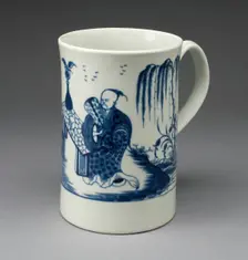 Mug, Worcester, 1765/75. Creator: Royal Worcester