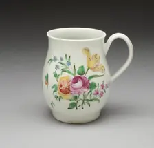 Mug, Worcester, c. 1760. Creator: Royal Worcester