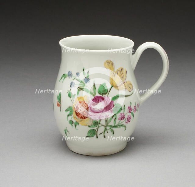 Mug, Worcester, c. 1760. Creator: Royal Worcester.