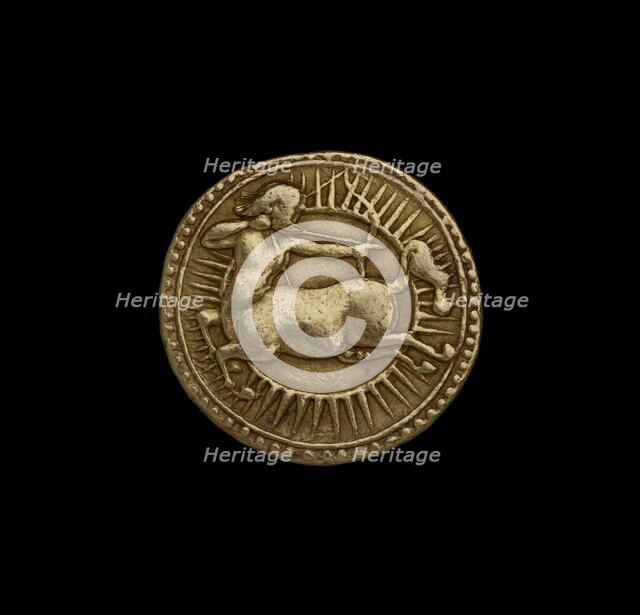 Mughal coin, 1605-1628. Artist: Unknown.