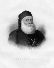 Muhammad Ali Pasha, viceroy of Egypt, 19th century