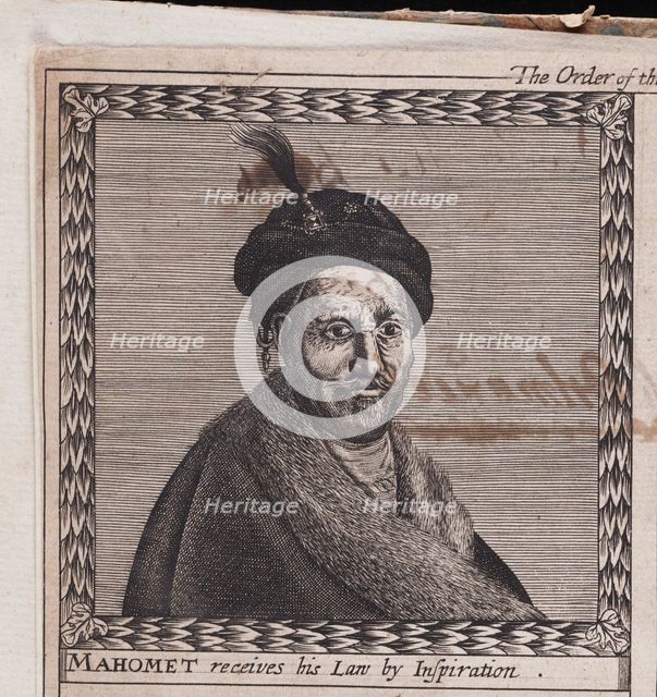 Muhammad (From: The order of the Inspirati), 1659. Artist: Anonymous  