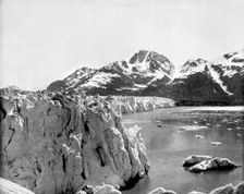 Muir Glacier, Alaska, USA, 1893.Artist: John L Stoddard