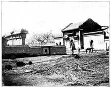 Mukden: Temple of the Queen of Heaven, 1895. Creator: Unknown