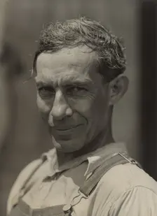 Mulatto Worker on John Henry cotton plantation, Melrose, Louisiana, 1940. Creator: Marion Post Wolcott