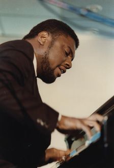 Mulgrew Miller, Jazz Inn Party, Nordwijk, Netherlands, 1989. Creator: Brian Foskett