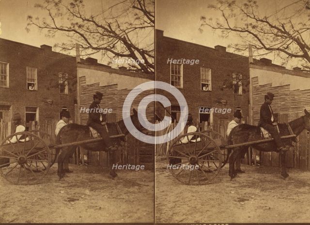 Mule cart, c1850-c1930. Creator: Unknown.