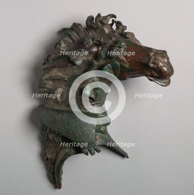 Mule-Head Attachment for a Couch, 100s BC. Creator: Unknown.