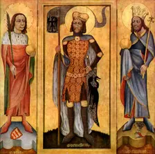 Mulhouse Altarpiece, open, c1385 (1955)