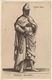 Mulier Moresca. Creator: Wenceslaus Hollar