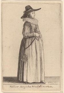 Mulier Augustae Vindelicorum. Creator: Wenceslaus Hollar