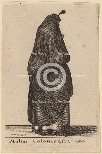 Mulier Coloniensis. Creator: Wenceslaus Hollar.