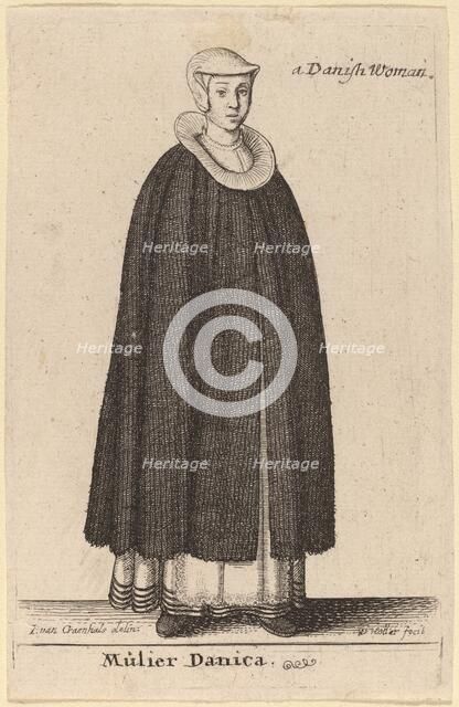 Mulier Danica. Creator: Wenceslaus Hollar.