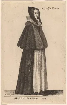 Mulier Scotica. Creator: Wenceslaus Hollar