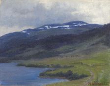 Mullfjället seen from Åre. Creator: Maria Wrangel