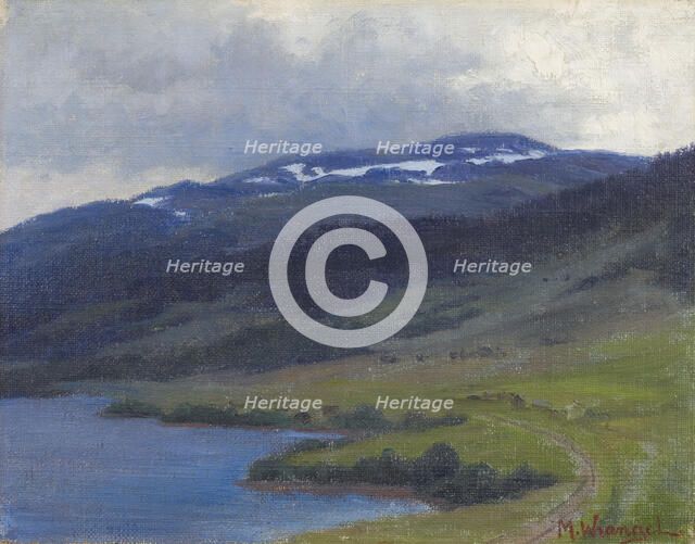 Mullfjället seen from Åre. Creator: Maria Wrangel.