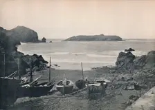 Mullion Cove - Showing Mullion Island 1895