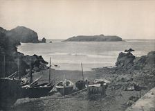 Mullion Cove - Showing Mullion Island 1895