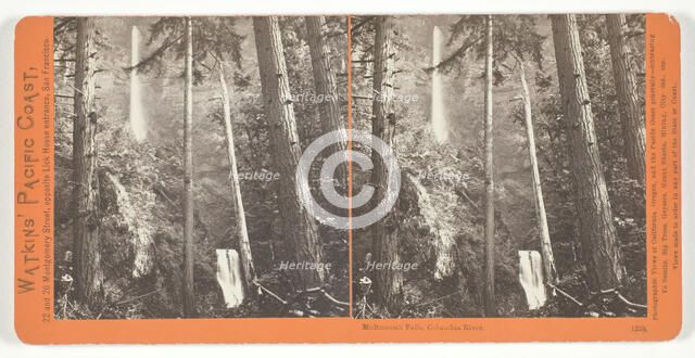 Multnomah Falls, Columbia River, 1867. Creator: Carleton Emmons Watkins.