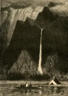 Multanomah Falls 1872. Creator: W. J. Linton