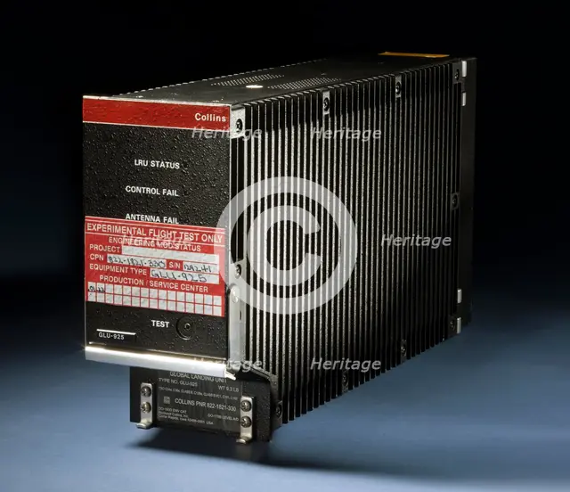 Multi-Mode Receiver (MMR), LAAS Cert., Collins GLU-925 Global Landing Unit, 2004-2005. Creator: Rockwell-Collins.