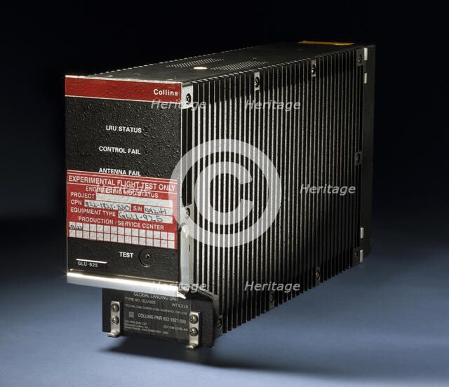 Multi-Mode Receiver (MMR), LAAS Cert., Collins GLU-925 Global Landing Unit, 2004-2005. Creator: Rockwell-Collins.