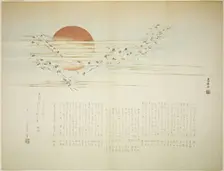 Multitudes of Cranes, spring 1863. Creator: Bokushin