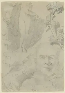 Multiple Sketches, 1881. Creator: Louis Sullivan