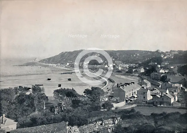 'Mumbles - The Town and the Bay', 1895. Artist: Unknown.