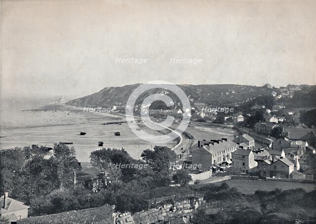 'Mumbles - The Town and the Bay', 1895. Artist: Unknown.