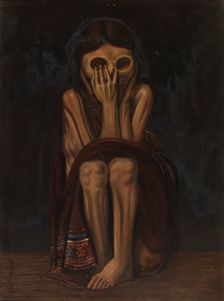 Mummy from Grave, ca. 1890-1892. Creator: Unknown