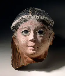 Mummy Mask of a Woman, Late 2nd century A.D. Creator: Unknown