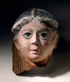 Mummy Mask of a Woman, Late 2nd century A.D. Creator: Unknown