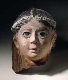 Mummy Mask of a Woman, Late 2nd century A.D. Creator: Unknown