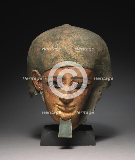 Mummy Mask of Senbi, 1980-1801 BC. Creator: Unknown.