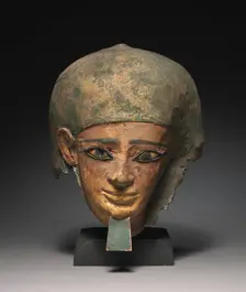 Mummy Mask of Senbi, 1980-1801 BC. Creator: Unknown
