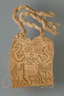 Mummy Mask, Peru, 100/1 B.C.. Creator: Unknown