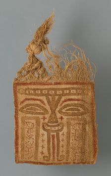 Mummy Mask, Peru, 200/100 B.C.. Creator: Unknown